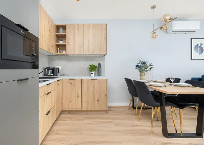 Stylowe Z Parkingiem I Balkonem W Kołobrzegu By Renters Kołobrzeg